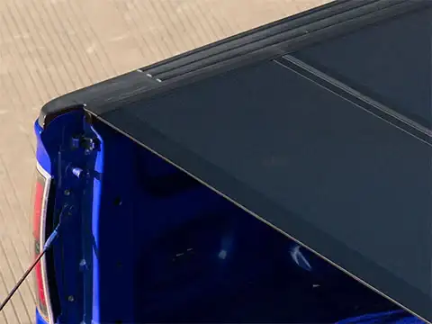 Low Profile Hard Quad Fold Tonneau Cover For Gmc